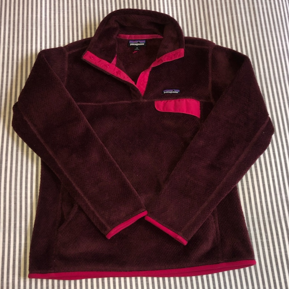 PATAGONIA fleece snap pullover